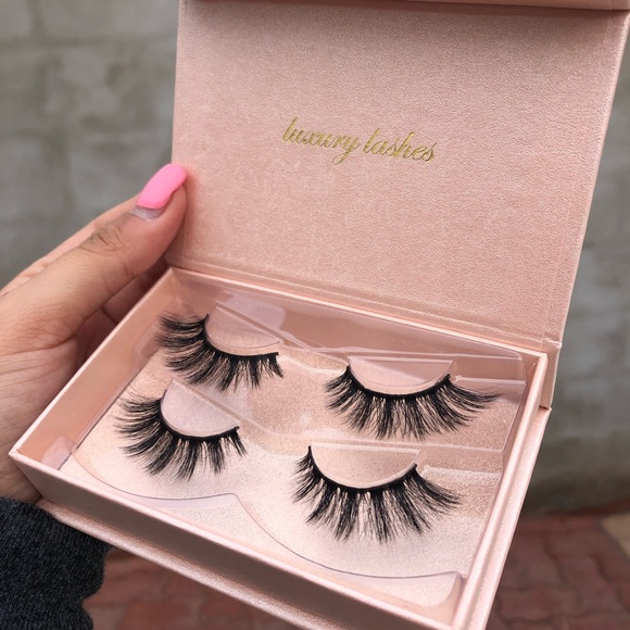 2 Pairs Faux Mink Eyelashes - Picture 5 of 7